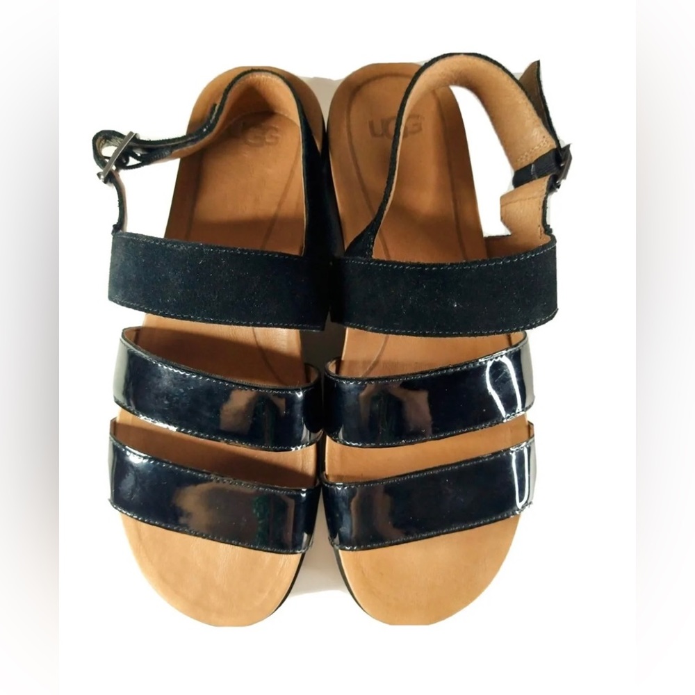 UGG Treadlite Braelynn Women's Black Open Toe Sandal Size 7.5